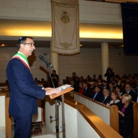Foto Nicoloro G. 18/09/2016 Milano Inaugurazione della Giornata europea della Cultura Ebraica alla presenza del ministro della Difesa. nella foto il sindaco Giuseppe Sala.