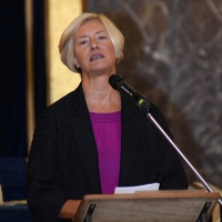 Foto Nicoloro G. 18/09/2016 Milano Inaugurazione della Giornata europea della Cultura Ebraica alla presenza del ministro della Difesa. nella foto il ministro Roberta Pinotti.
