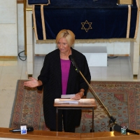 Foto Nicoloro G. 18/09/2016 Milano Inaugurazione della Giornata europea della Cultura Ebraica alla presenza del ministro della Difesa. nella foto il ministro Roberta Pinotti.