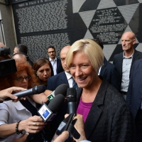 Foto Nicoloro G. 18/09/2016 Milano Inaugurazione della Giornata europea della Cultura Ebraica alla presenza del ministro della Difesa. nella foto il ministro Roberta Pinotti.