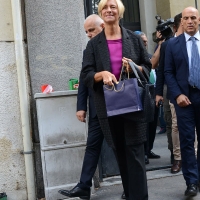 Foto Nicoloro G. 18/09/2016 Milano Inaugurazione della Giornata europea della Cultura Ebraica alla presenza del ministro della Difesa. nella foto il ministro Roberta Pinotti.