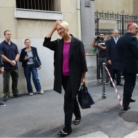 Foto Nicoloro G. 18/09/2016 Milano Inaugurazione della Giornata europea della Cultura Ebraica alla presenza del ministro della Difesa. nella foto il ministro Roberta Pinotti.