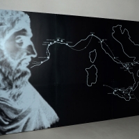 Foto Nicoloro G. 13/12/2017 Ferrara Inaugurazione della prima parte del Meis, il Museo Nazionale dell' Ebraismo Italiano e della Shoah, con la mostra “ Ebrei, una storia italiana: i primi mille anni ”. nella foto un particolare della mostra.