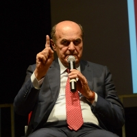 Foto Nicoloro G.   05/10/2017   Ravenna   Incontro e dibattito con alti esponenti di MDP e Campo Progressista sui temi di attualita' politica. nella foto Pierluigi Bersani di MDP.