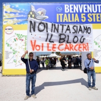 Foto Nicoloro G. 22/09/2017 Rimini Seconda giornata della quarta edizione di ' Italia 5 Stelle ', manifestazione a carattere nazionale del Movimento. nella foto simpatizzanti.