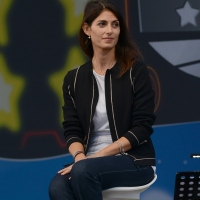 Foto Nicoloro G. 22/09/2017 Rimini Seconda giornata della quarta edizione di ' Italia 5 Stelle ', manifestazione a carattere nazionale del Movimento. nella foto Virginia Raggi, sindaco di Roma.