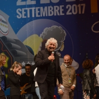 Foto Nicoloro G.   22/09/2017    Rimini    Seconda giornata della quarta edizione di \' Italia 5 Stelle \', manifestazione a carattere nazionale del Movimento. nella foto Beppe Grillo.