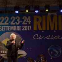 Foto Nicoloro G.   22/09/2017    Rimini    Seconda giornata della quarta edizione di ' Italia 5 Stelle ', manifestazione a carattere nazionale del Movimento. nella foto Beppe Grillo.
