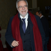 Foto Nicoloro G. 03/12/2017 Ravenna 46° edizione del \' Premio Guidarello \' per il Giornalismo d\' Autore. nella foto Andrea Riccardi, storico, accademico e fondatore della Comunita\' di Sant\' Egidio, che ha ricevuto il Premio Guidarello ad honorem.