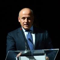 Foto Nicoloro G. 18/11/2018 Ravenna 47esima edizione del \' Premio Guidarello per il Giornalismo d\' Autore \'. nella foto Paolo Maggioli presidente di Confindustria Romagna.