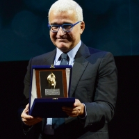 Foto Nicoloro G. 18/11/2018 Ravenna 47esima edizione del ' Premio Guidarello per il Giornalismo d' Autore '. nella foto Andrea Montanari, giornalista ex direttore Rai 1, premiato nella sezione radio/televisione del Guidarello Nazionale.