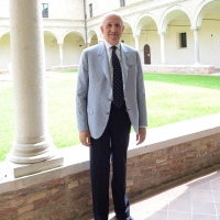 Foto Nicoloro G. 25/07/2017 Ravenna Presentazione del programma dell' edizione 2017 dell' evento ' Dante 2021 ', ricorrenza del VII centenario della morte del Sommo Poeta. Questa edizione che si svolgera' dal 13 al 17 settembre ha per titolo ' il lungo studio e il grande amore '. nella foto il presidente ABI Antonio Patuelli.