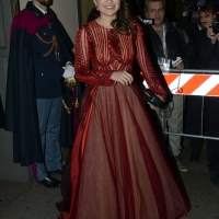 Foto Nicoloro G. 07/12/2017 Milano Tradizionale inaugurazione, nel giorno di Sant' Ambrogio, della stagione 2017/2018 del Teatro alla Scala. nella foto Daniela Weisse De Sosa.