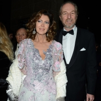 Foto Nicoloro G. 07/12/2017 Milano Tradizionale inaugurazione, nel giorno di Sant' Ambrogio, della stagione 2017/2018 del Teatro alla Scala. nella foto l' imprenditore Arturo Artom con la moglie Alessandra Repini.