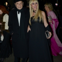 Foto Nicoloro G. 07/12/2017 Milano Tradizionale inaugurazione, nel giorno di Sant' Ambrogio, della stagione 2017/2018 del Teatro alla Scala. nella foto Sabina Negri con Francesco Alberoni.