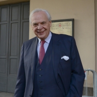 Foto Nicoloro G. 07/12/2018 Milano Tradizionale Prima della Scala che quest\' anno apre con \' Attila \' di Giuseppe Verdi. nella foto il sovrintendente alla Scala Alexander Pereira.