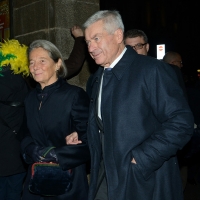Foto Nicoloro G. 07/12/2018 Milano Tradizionale Prima della Scala che quest' anno apre con ' Attila ' di Giuseppe Verdi. nella foto il presidente di Confcommercio Carlo Sangalli.