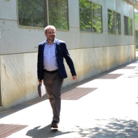 Foto Nicoloro G. 12/05/2018 Milano Riunione dei delegati negoziatori della Lega e del M5S per trovare una soluzione per il ' Contratto di Governo '. nella foto l' economista e deputato Claudio Borghi.