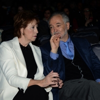 Foto Nicoloro G. 07/04/2016 Coriano (RN) Comunita\' di San Patrignano Terza edizione del \' Positive Economy Forum \'. nella foto Jacques Attali, presidente Positive Economy Forum, e Letizia Moratti, presidente Fondazione San Patrignano.