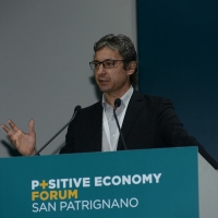 Foto Nicoloro G. 07/04/2016 Coriano (RN) Comunita' di San Patrignano Terza edizione del ' Positive Economy Forum '. nella foto il sindaco di Rimini Andrea Gnassi.