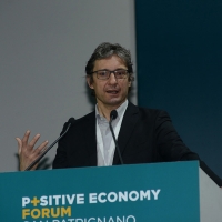 Foto Nicoloro G. 07/04/2016 Coriano (RN) Comunita' di San Patrignano Terza edizione del ' Positive Economy Forum '. nella foto il sindaco di Rimini Andrea Gnassi.