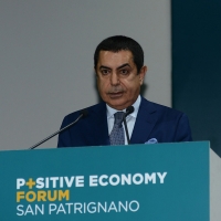 Foto Nicoloro G. 07/04/2016 Coriano (RN) Comunita' di San Patrignano Terza edizione del ' Positive Economy Forum '. nella foto Nassir Abdulaziz Al-Nasser, alto rappresentante ONU.