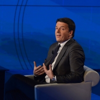Foto Nicoloro G. 13/11/2016 Milano Trasmissione televisiva su Rai 3 ' Che tempo che fa '. nella foto il premier Matteo Renzi.