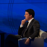 Foto Nicoloro G. 13/11/2016 Milano Trasmissione televisiva su Rai 3 ' Che tempo che fa '. nella foto il premier Matteo Renzi.