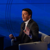 Foto Nicoloro G. 13/11/2016 Milano Trasmissione televisiva su Rai 3 ' Che tempo che fa '. nella foto il premier Matteo Renzi.