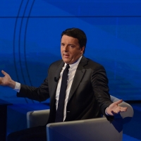 Foto Nicoloro G. 13/11/2016 Milano Trasmissione televisiva su Rai 3 ' Che tempo che fa '. nella foto il premier Matteo Renzi.