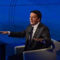 Foto Nicoloro G. 13/11/2016 Milano Trasmissione televisiva su Rai 3 ' Che tempo che fa '. nella foto il premier Matteo Renzi.