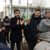 Foto Nicoloro G. 05/01/2019 Ravenna In vista delle primarie del PD l' ex segretario nazionale incontra simpatizzanti e iscritti. nella foto l' ex segretario PD nazionale Maurizio Martina.