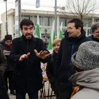 Foto Nicoloro G. 05/01/2019 Ravenna In vista delle primarie del PD l' ex segretario nazionale incontra simpatizzanti e iscritti. nella foto l' ex segretario PD nazionale Maurizio Martina.