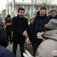 Foto Nicoloro G. 05/01/2019 Ravenna In vista delle primarie del PD l' ex segretario nazionale incontra simpatizzanti e iscritti. nella foto l' ex segretario PD nazionale Maurizio Martina.