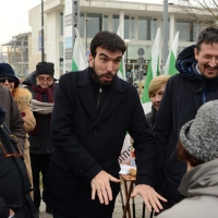Foto Nicoloro G. 05/01/2019 Ravenna In vista delle primarie del PD l' ex segretario nazionale incontra simpatizzanti e iscritti. nella foto l' ex segretario PD nazionale Maurizio Martina.