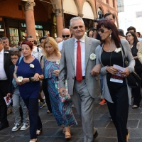Foto Nicoloro G. 02/08/2016 Bologna, Trentaseiesimo anniversario della strage alla stazione di Bologna. nella foto Il Presidente dell\'Associazione famigliari delle vittime, Paolo Bolognesi