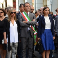 Foto Nicoloro G. 02/08/2016 Bologna, Trentaseiesimo anniversario della strage alla stazione di Bologna. nella foto Il sindaco di Bologna, Valerio Merola.