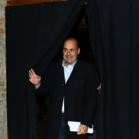 Foto Nicoloro G. 27/11/2018 Ravenna Il PD di Ravenna sceglie Nicola Zingaretti come candidato presidente alle primarie nazionali del PD. nella foto il governatore della regione Lazio Nicola Zingaretti, candidato alle primarie del PD.