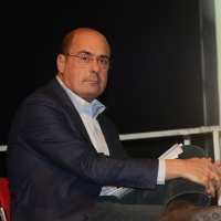 Foto Nicoloro G. 27/11/2018 Ravenna Il PD di Ravenna sceglie Nicola Zingaretti come candidato presidente alle primarie nazionali del PD. nella foto il governatore della regione Lazio Nicola Zingaretti, candidato alle primarie del PD.
