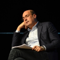 Foto Nicoloro G. 27/11/2018 Ravenna Il PD di Ravenna sceglie Nicola Zingaretti come candidato presidente alle primarie nazionali del PD. nella foto il governatore della regione Lazio Nicola Zingaretti, candidato alle primarie del PD.