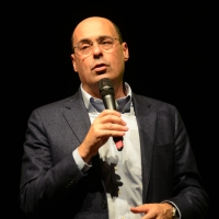 Foto Nicoloro G. 27/11/2018 Ravenna Il PD di Ravenna sceglie Nicola Zingaretti come candidato presidente alle primarie nazionali del PD. nella foto il governatore della regione Lazio Nicola Zingaretti, candidato alle primarie del PD.