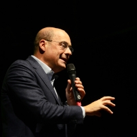 Foto Nicoloro G.   27/11/2018   Ravenna   Il PD di Ravenna sceglie Nicola Zingaretti come candidato presidente alle primarie nazionali del PD. nella foto il governatore della regione Lazio Nicola Zingaretti, candidato alle primarie del PD.