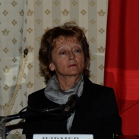 Foto Nicoloro G.   23/02/2015   Milano    Firmato l' accordo sullo scambio d' informazioni tra i ministri di Economia e Finanze di Italia e Svizzera. nella foto il ministro svizzero Eveline Widmer-Schlumpf.