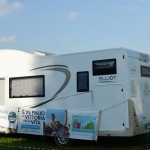 Foto Nicoloro G.   10/05/2019   Milano   Adunata Nazionale degli Alpini per il 100° anniversario della costituzione del Corpo. nella foto tende e camper accampati vicino allo stadio di calcio di San Siro.