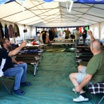 Foto Nicoloro G.   10/05/2019   Milano   Adunata Nazionale degli Alpini per il 100° anniversario della costituzione del Corpo. nella foto alpini provenienti da tutte le regioni per partecipare all\' evento.