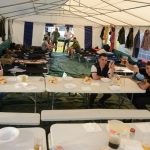 Foto Nicoloro G.   10/05/2019   Milano   Adunata Nazionale degli Alpini per il 100° anniversario della costituzione del Corpo. nella foto alpini provenienti da tutte le regioni per partecipare all' evento.