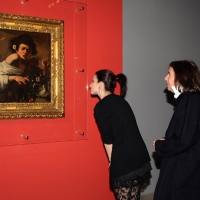 Foto Nicoloro G. 18/02/2012 Ravenna Inaugurata al Museo d' Arte di Ravenna, MAR, la mostra di pittura " Miseria e splendore della carne " dedicata a Giovanni Testori e alla sua vicenda critica di cui ne traccia un percorso attraverso cinque secoli di pittura. nella foto Una sala della mostra