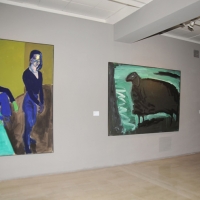 Foto Nicoloro G. 18/02/2012 Ravenna Inaugurata al Museo d' Arte di Ravenna, MAR, la mostra di pittura " Miseria e splendore della carne " dedicata a Giovanni Testori e alla sua vicenda critica di cui ne traccia un percorso attraverso cinque secoli di pittura. nella foto Una sala della mostra