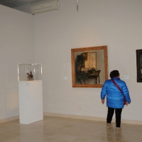 Foto Nicoloro G. 18/02/2012 Ravenna Inaugurata al Museo d' Arte di Ravenna, MAR, la mostra di pittura " Miseria e splendore della carne " dedicata a Giovanni Testori e alla sua vicenda critica di cui ne traccia un percorso attraverso cinque secoli di pittura. nella foto Una sala della mostra