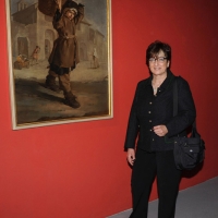 Foto Nicoloro G. 18/02/2012 Ravenna Inaugurata al Museo d' Arte di Ravenna, MAR, la mostra di pittura " Miseria e splendore della carne " dedicata a Giovanni Testori e alla sua vicenda critica di cui ne traccia un percorso attraverso cinque secoli di pittura. nella foto Anna Puritani